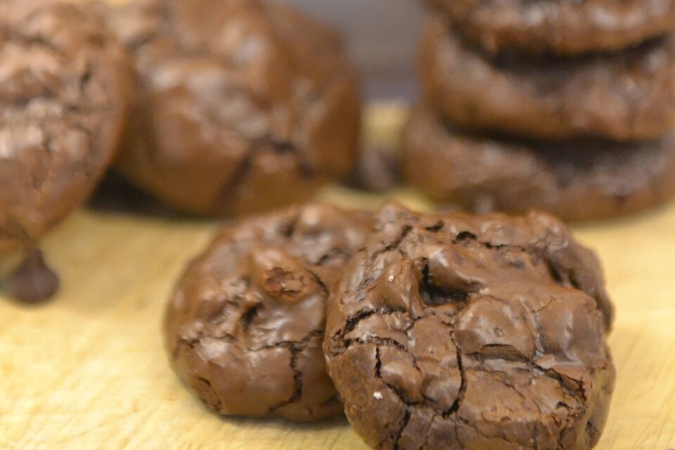 Chewy Double Chocolate Insanity Cookies-Flourless, Gluten Free, and Delicious!