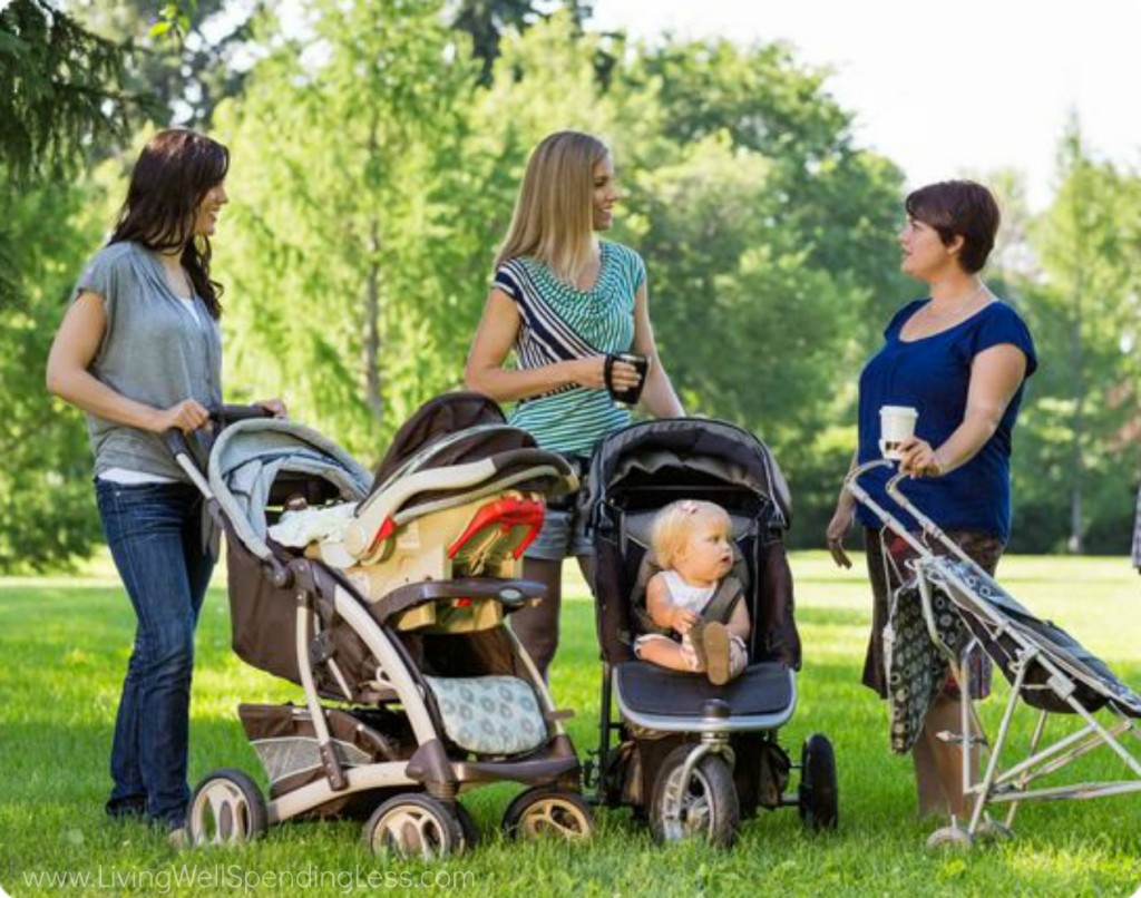 Spend time with other moms who hold you accountable to reduce mom guilt. 
