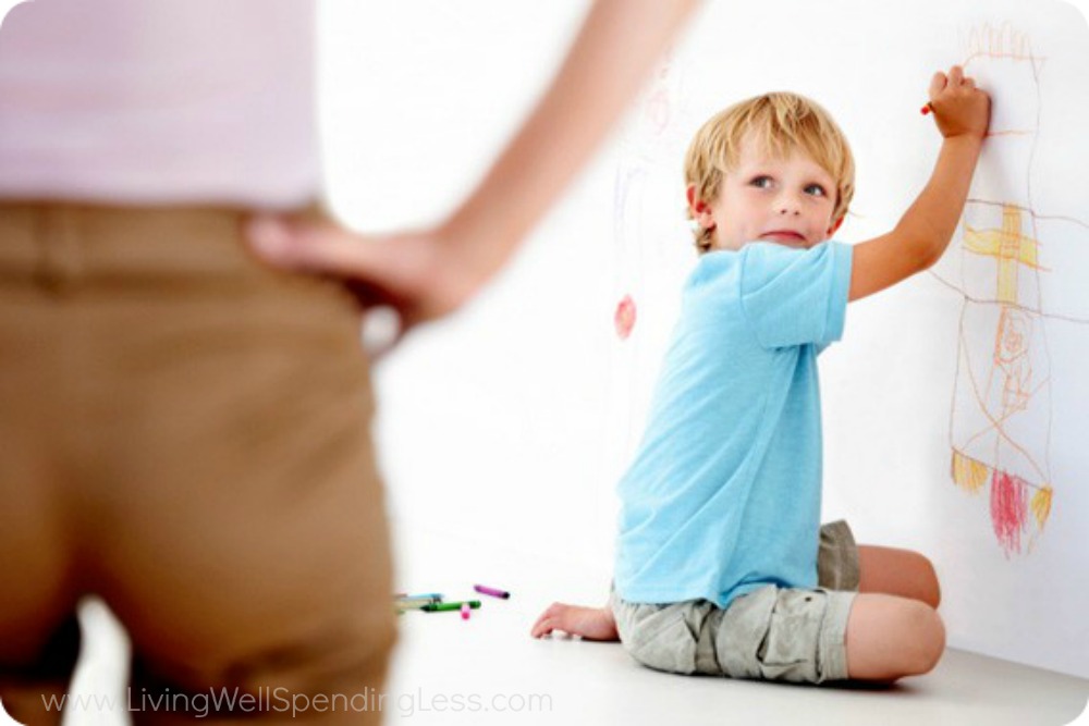 Moms shouldn't blame themselves when kids misbehave. 