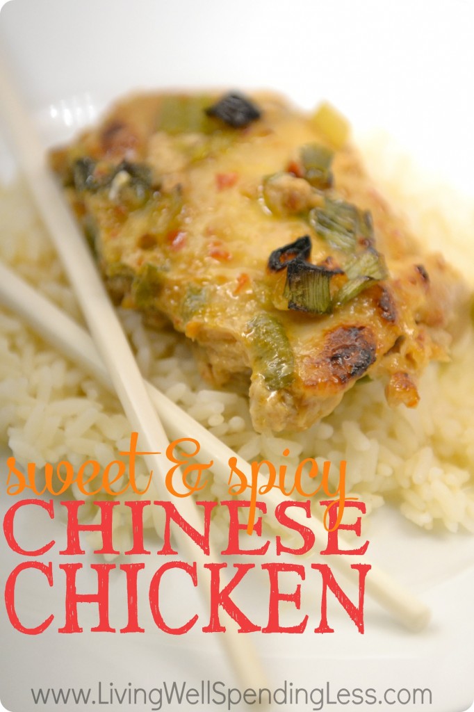 Sweet & Spicy Chinese Chicken