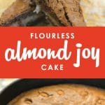 Craving chocolate? The decadent flavors in this rich, dense Flourless Almond Joy Cake will satisfy even the biggest sweet tooth. No one will even believe it's gluten free!