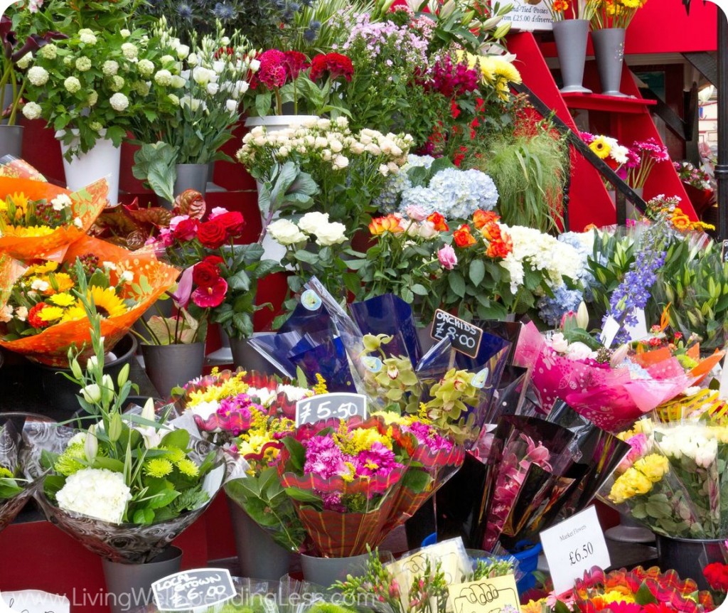 Flowers are often a great buy at Sam's Club or Costco. 