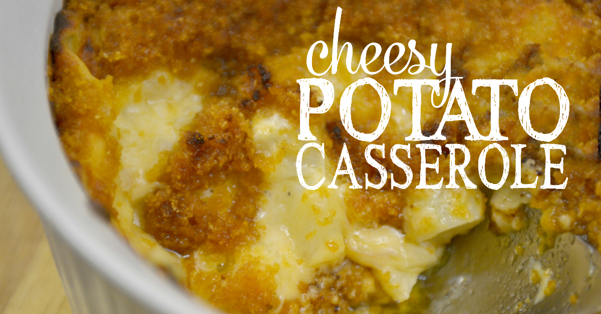 Easy Cheesy Potato Casserole | How to Make Funeral Potatoes