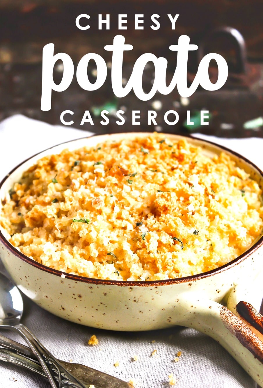 Cheesy Potato Casserole | Easy Funeral Potatoes Recipe