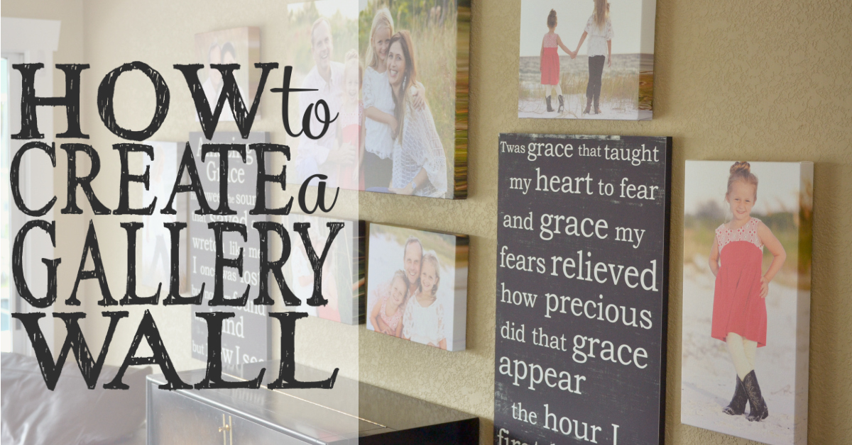 How to Create a Gallery Wall in 6 Easy Steps Living Well Spending Less