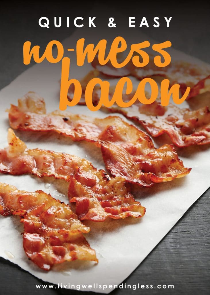 Quick & Easy NoMess Bacon How to Make Mess Free Bacon