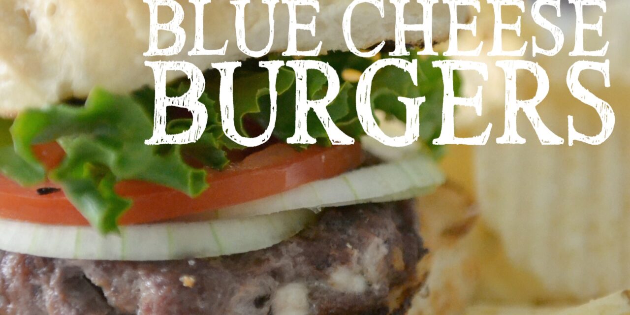 Easy Freezer Bacon & Blue Cheese Burgers