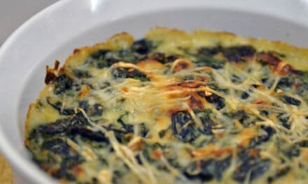 Creamed Kale & Spinach Casserole