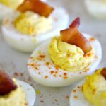 Best ever Deviled Eggs with Bacon, these are so good!!