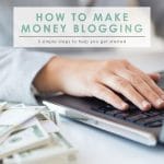 Have you ever wondered if it is really possible to make a full time living from a blog? When I first started blogging, I made a ton of mistakes and learned some very hard lessons along the way, and I swore that if I ever figured it out, I would help everyone I could! Don't miss this helpful post to find out exactly how to get started with blogging in just five easy steps!