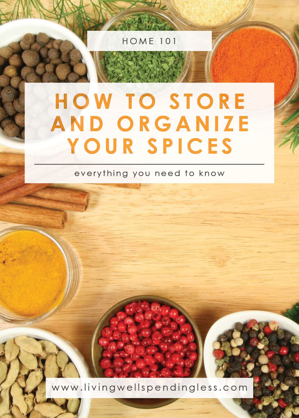 How to Store and Organize Your Spices Living Well Spending Less®