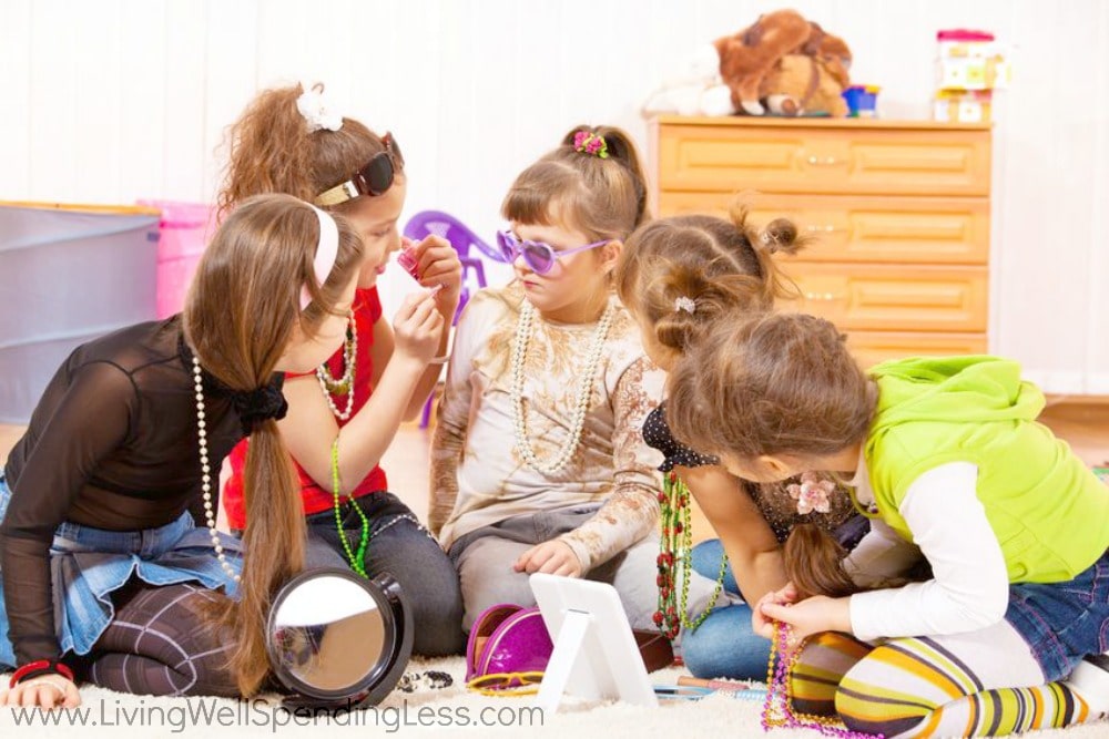 Whether it's dressing up or playing pretend, kids need plenty of social time with friends.