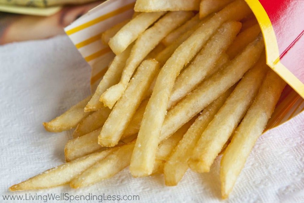 Answering a quick survey could get you free french fries at your favorite fast food joint!