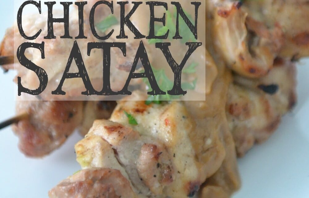 Easy Chicken Satay