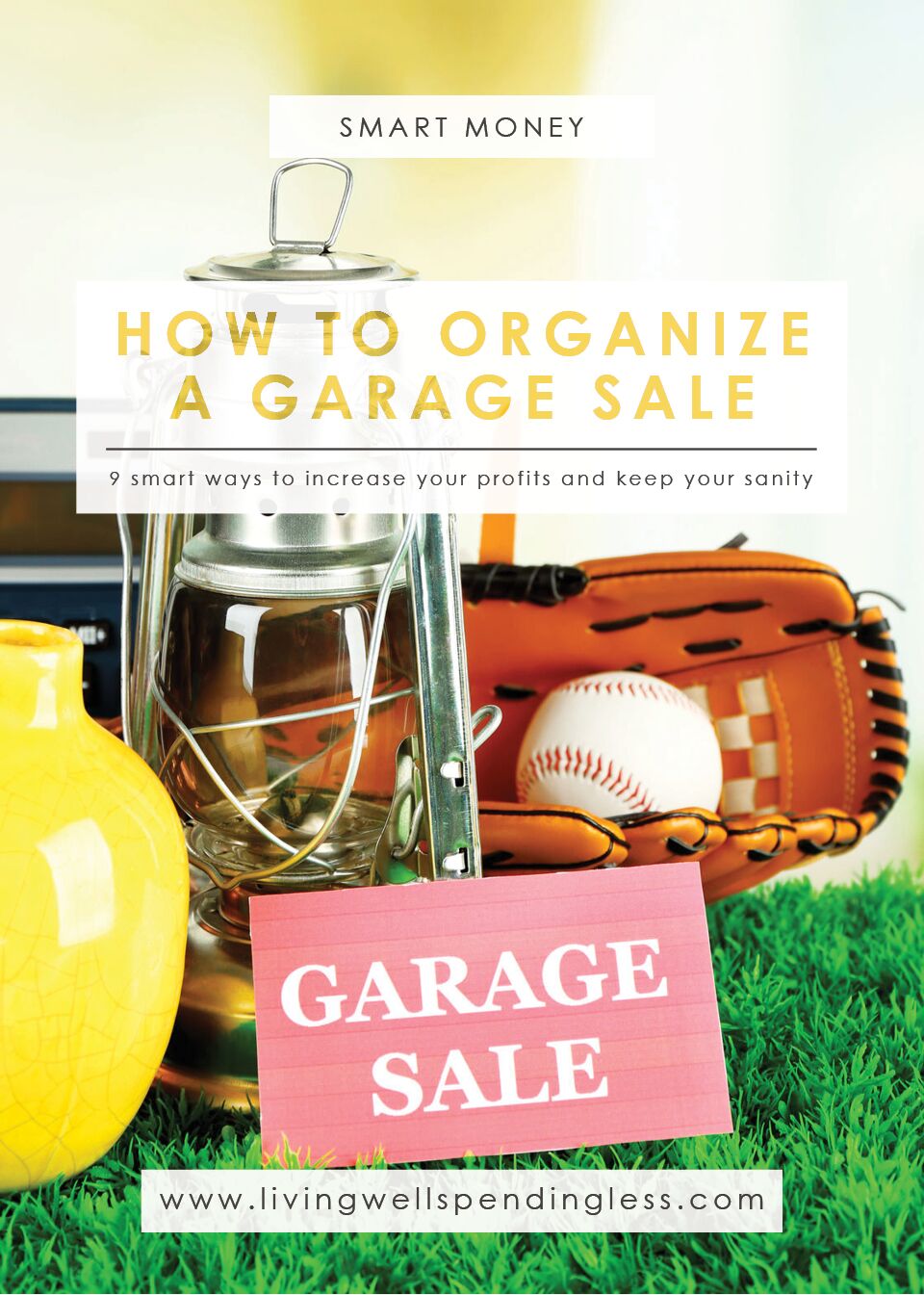 How to Have a {Very} Successful Yard Sale ~ Organizing Your Sale