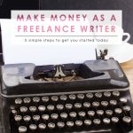 Make Money as a Freelance Writer | Make More Money | Money Saving Tips | Saving & Investing | Freelance Writing