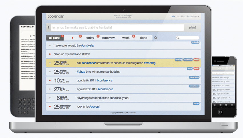 Coolender is a fun program to help you keep your calendar organized.