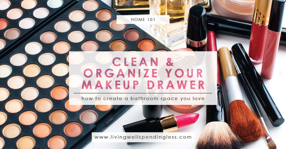 How to Clean & Organize Your Makeup Drawer Easy Junk Drawer Cleanup