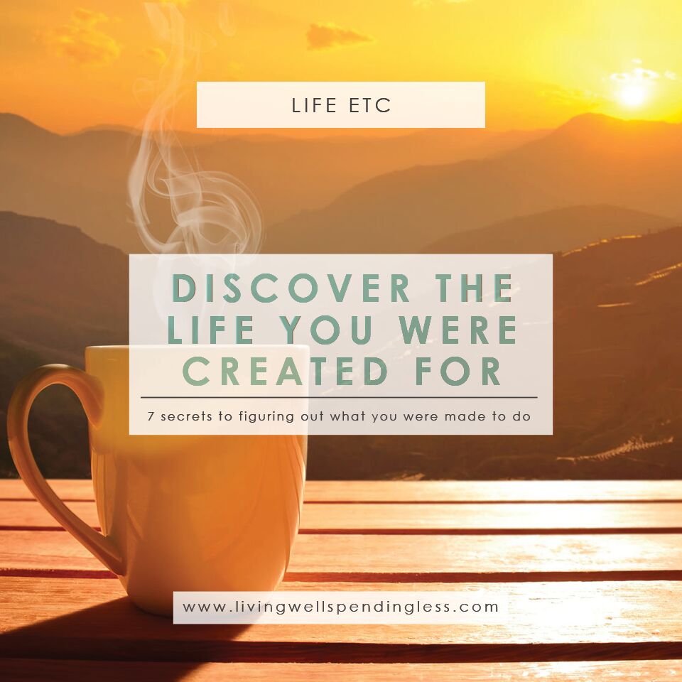 7 Secrets to Finding the Life You Were Created to Live | Faith & Inspiration | The Life You Were Born to Live