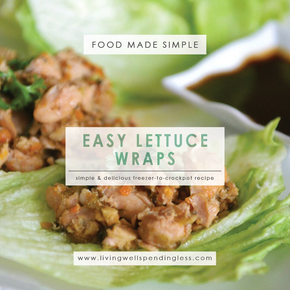 Easy Crockpot Lettuce Wraps Living Well Spending Less®