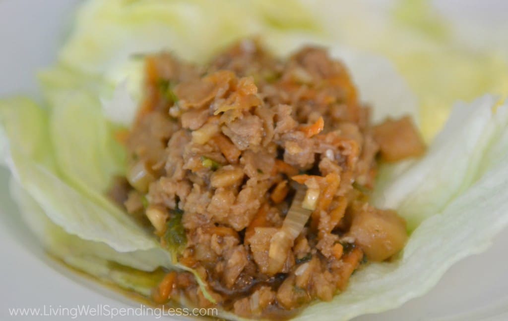 These easy crock pot lettuce wraps have all the tastes of a restaurant favorite. 