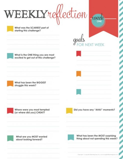 31 Days of Living Well & Spending Zero | Day 7: Reflection