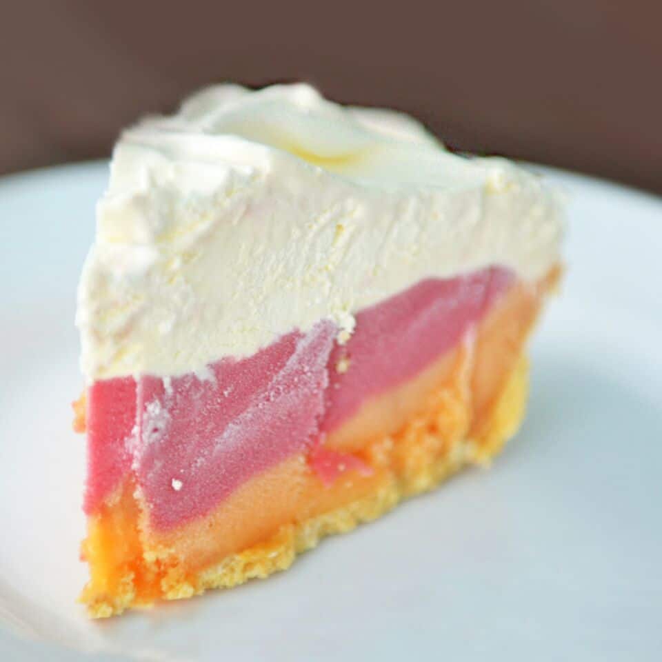 Easy Sorbet Pie