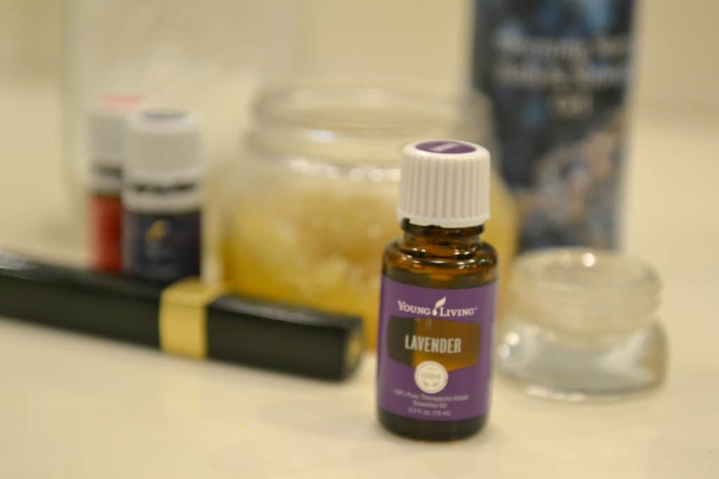 Lavender essential oil is a great beauty product. 