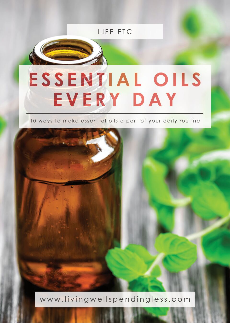 How to use essential oils in your everyday routine. 