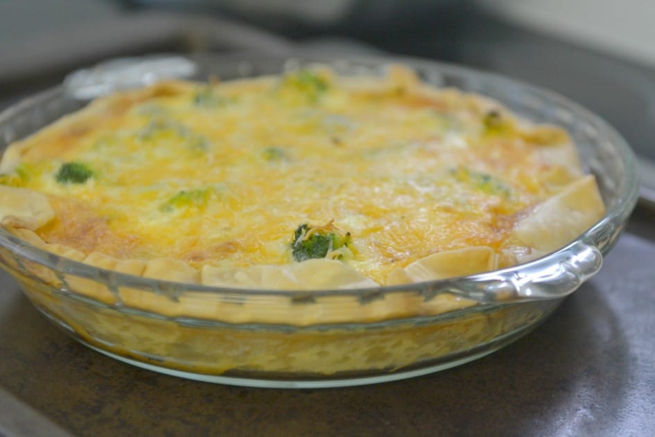 Quick and Easy Vegetable Quiche Recipe | Living Well Spending Less®