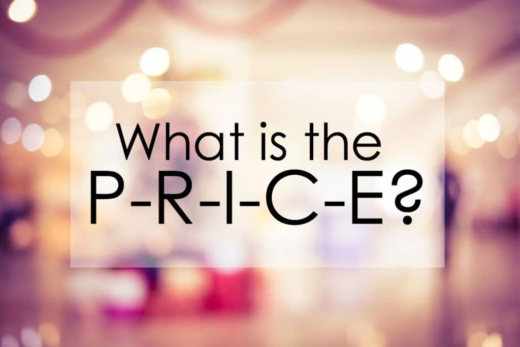 Major purchases are usually pretty pricey. Nail down a price beforehand and budget to prepare for the expense