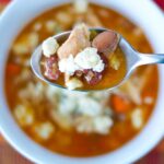 Easy Slow-Cooker Buffalo Chicken Soup | Food Made Simple | Freezer Cooking | Freezer Meals | Slow Cooker Soup