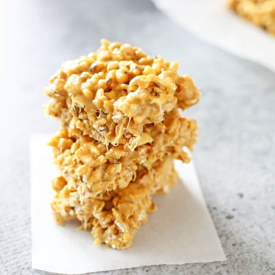 Honey Almond Peanut Butter Bars 5 Ingredient Bar Recipe