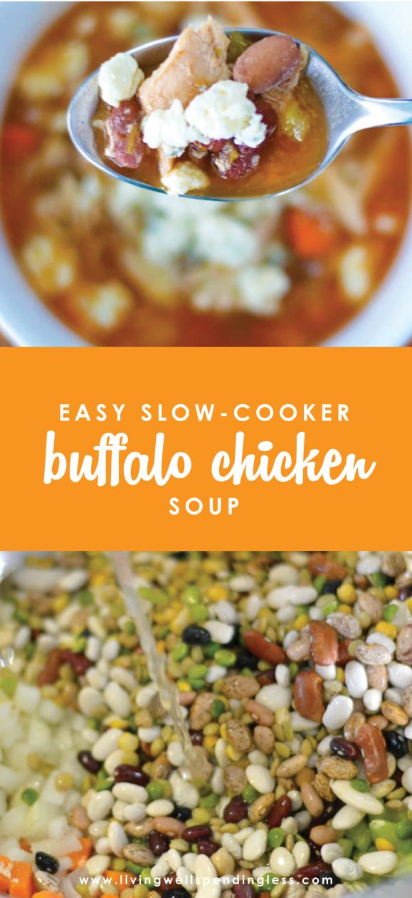 Easy SlowCooker Buffalo Chicken Soup Slow Cooker Soup