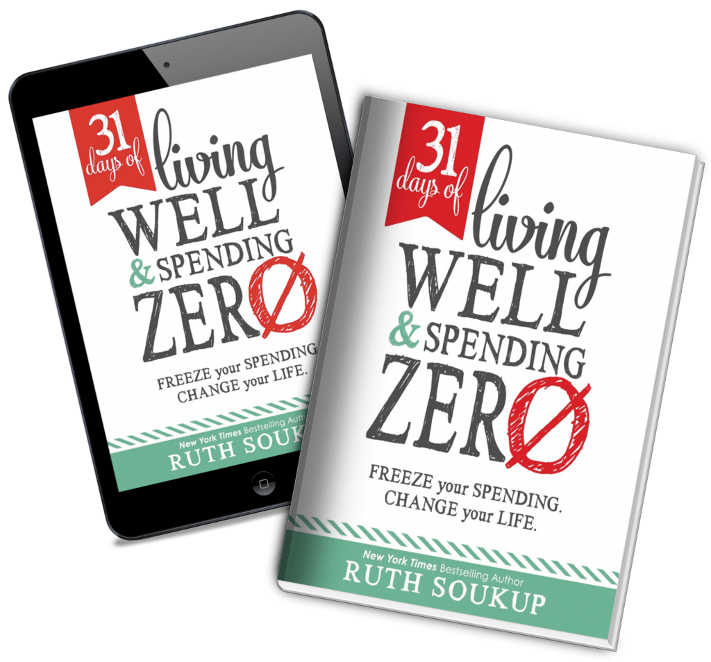 Get the 31 Days of Living Well Spending Zero plan available for download now. 