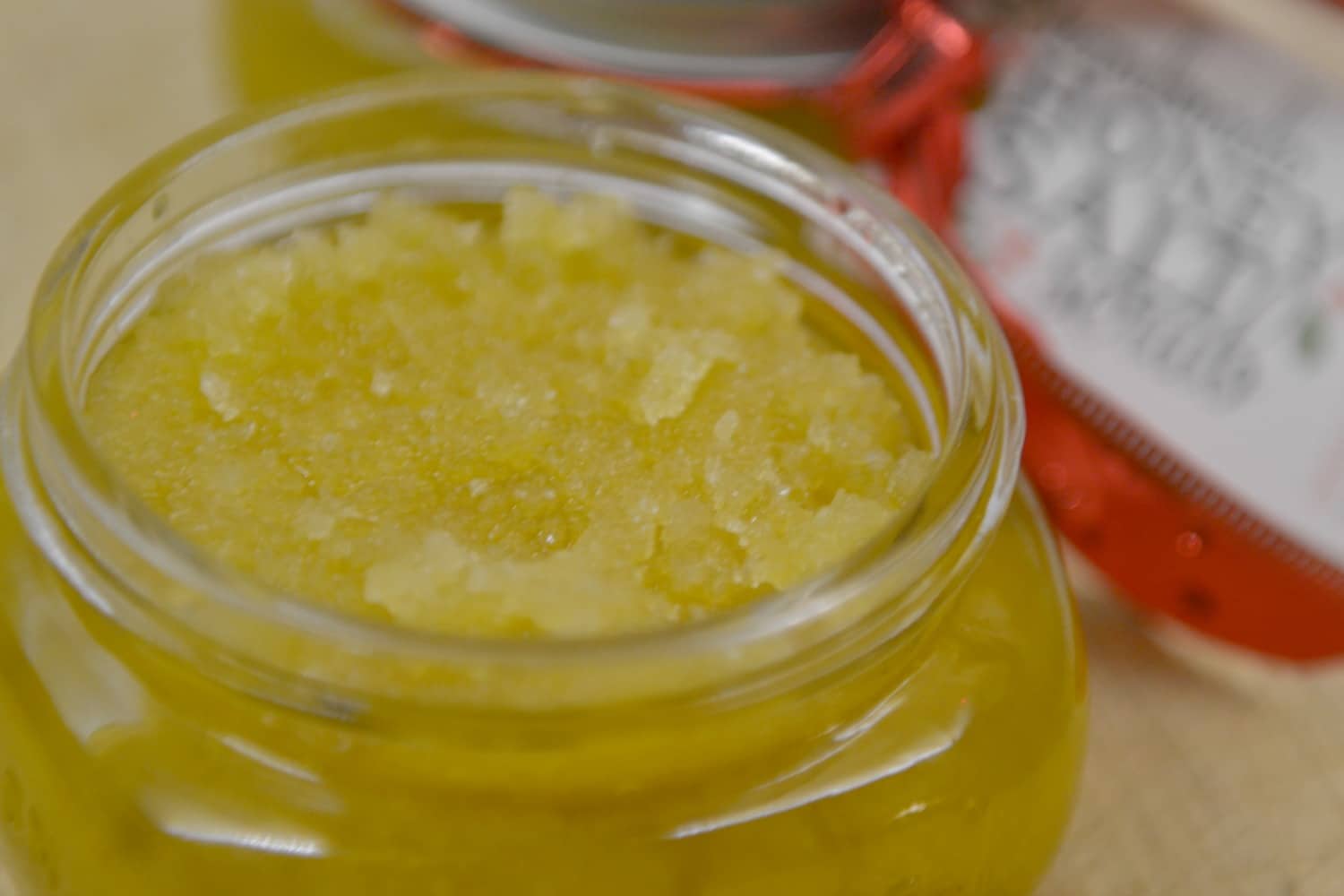 Handmade Honey Salt Scrub