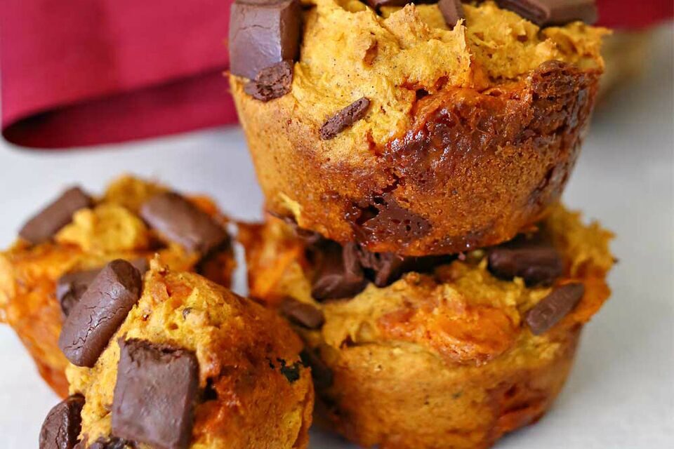 5 Ingredient Pumpkin Muffins