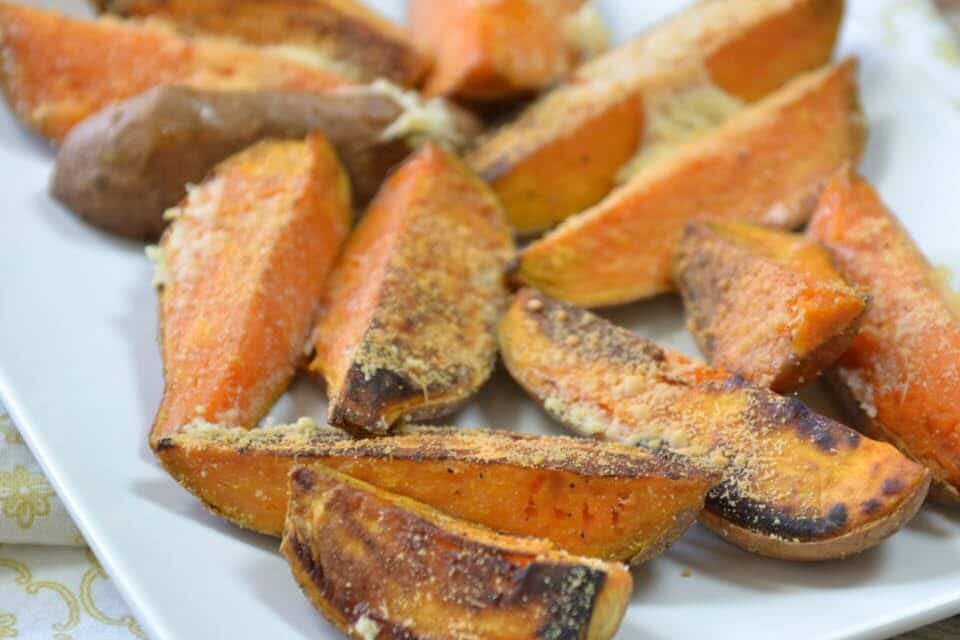 Easy Roasted Sweet Potatoes