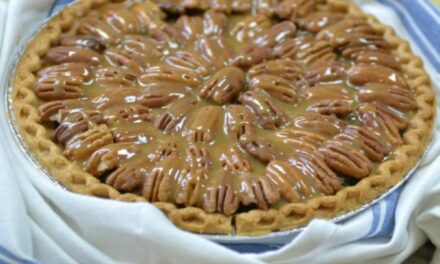 Salted Caramel Chocolate Pecan Pie