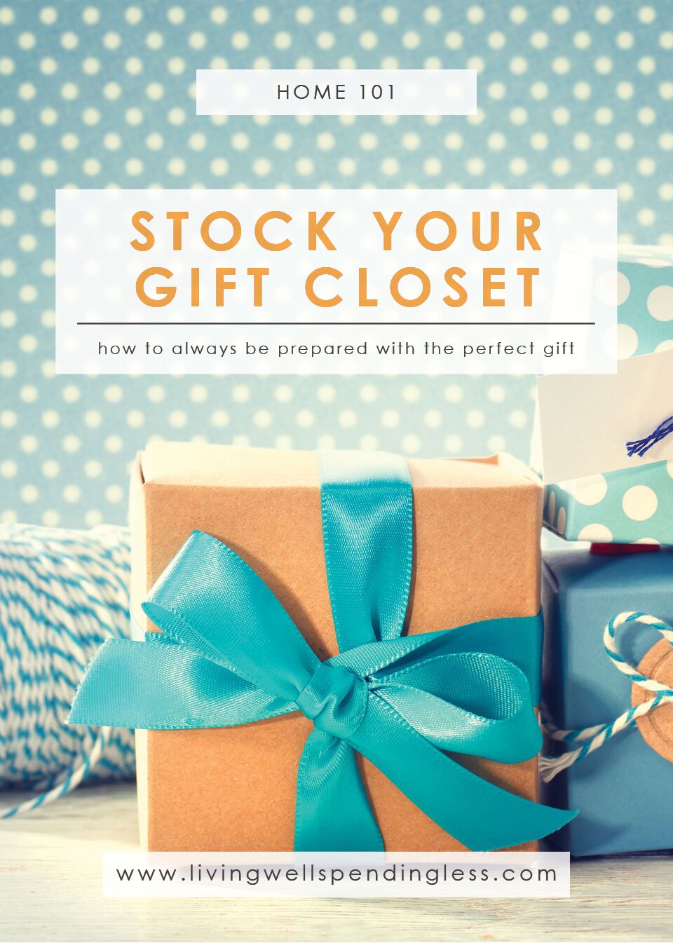 Stock a Gift Closet | Handmade Gifts | Holidays & Special Occasions | Gift Closet Guide | Create a Gift Closet | Stock The Gift Closet