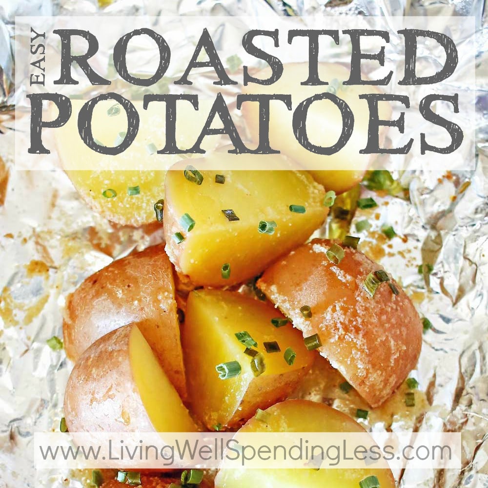 Easy Roasted Potatoes | Living Well Spending Less | Bloglovin’