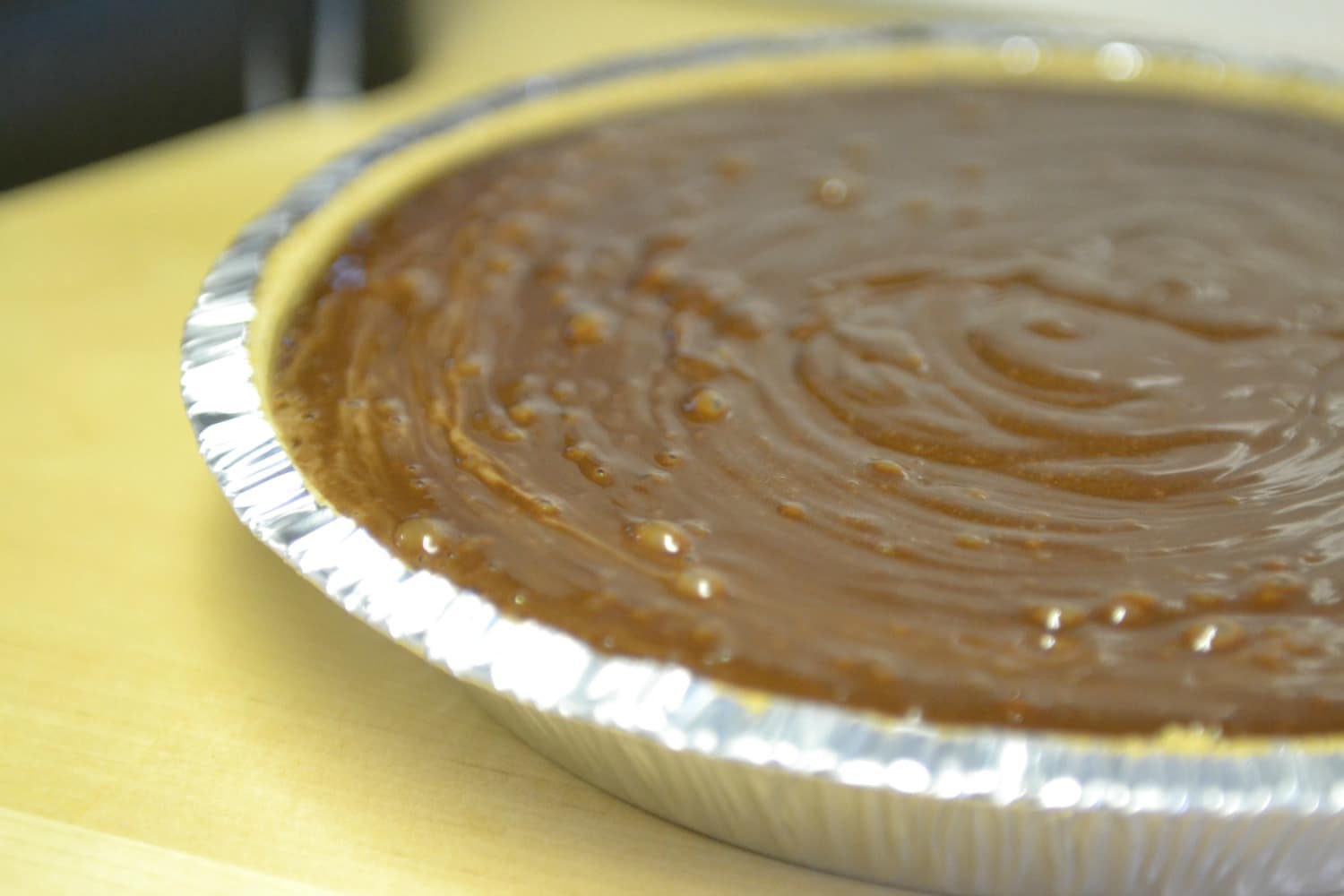 Make life easy by purchasing an store-bought crust for this simple chocolate tart! 