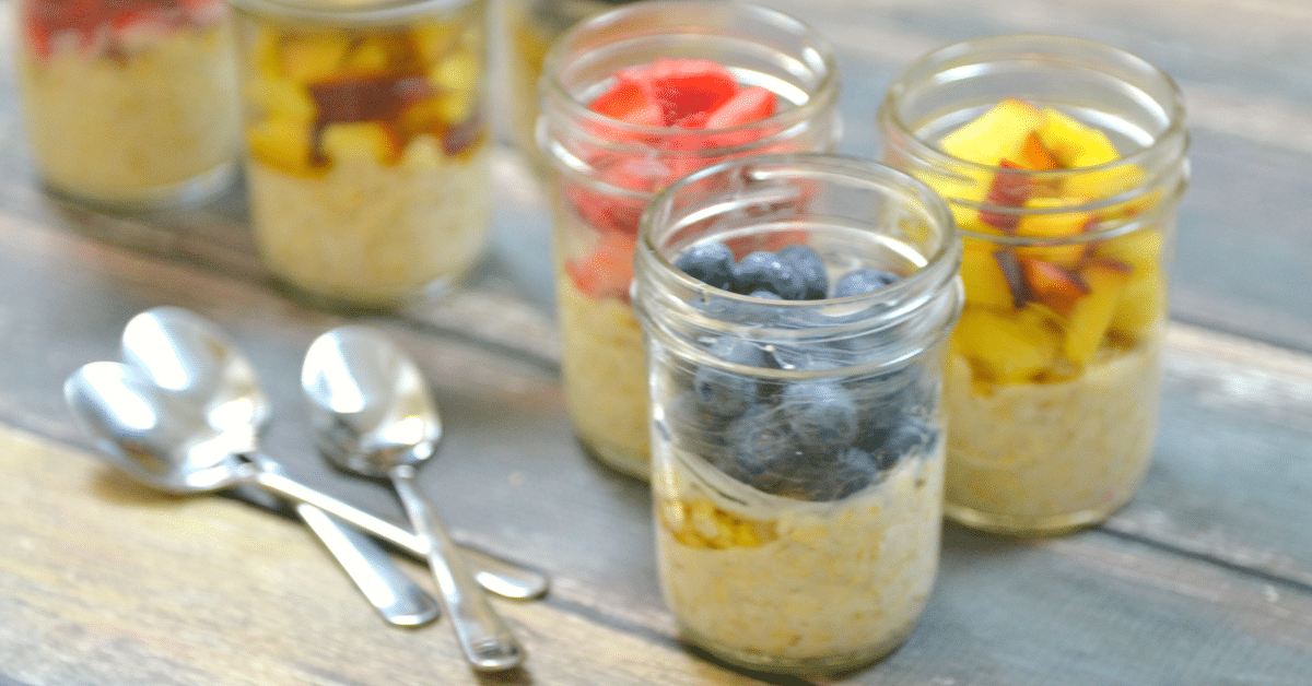 Easy Overnight Oats Breakfast Jars