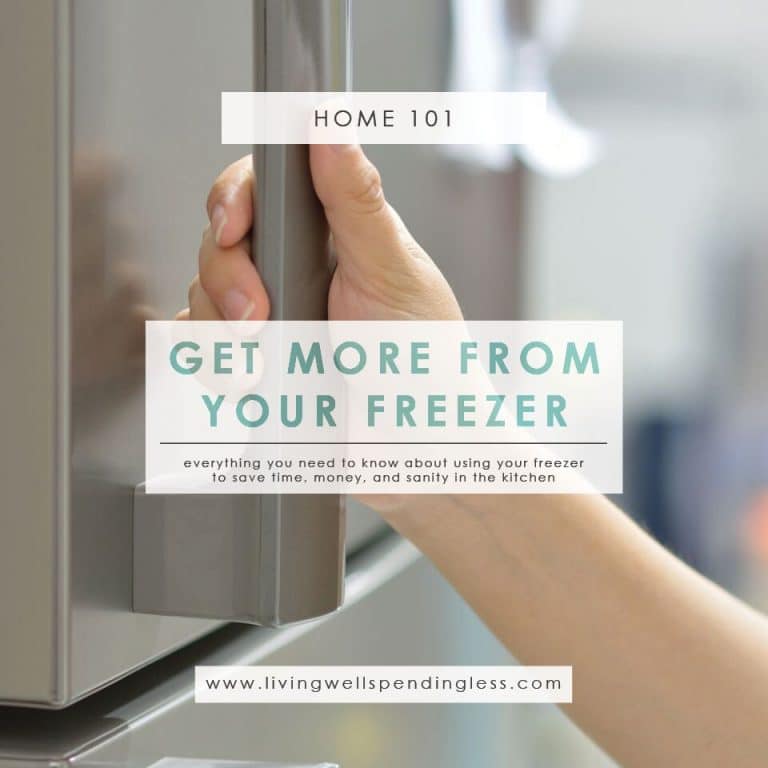 Freezer Cooking Tips Living Well Spending Less®