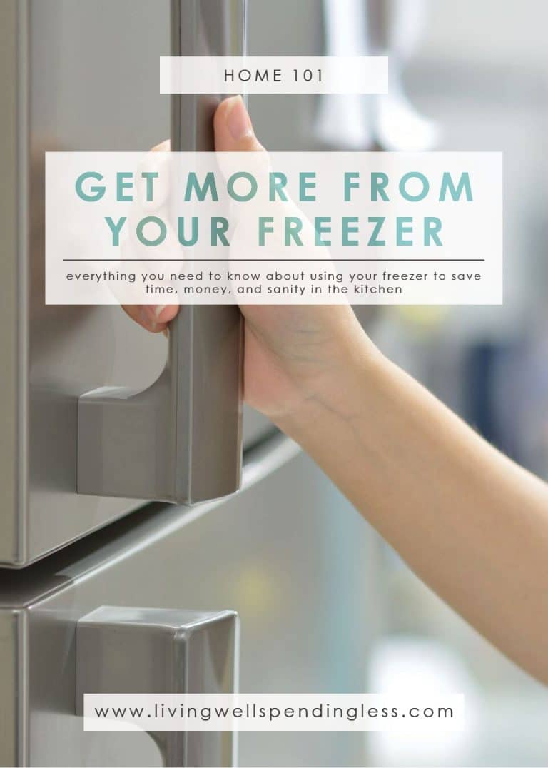 Freezer Cooking Tips Living Well Spending Less®