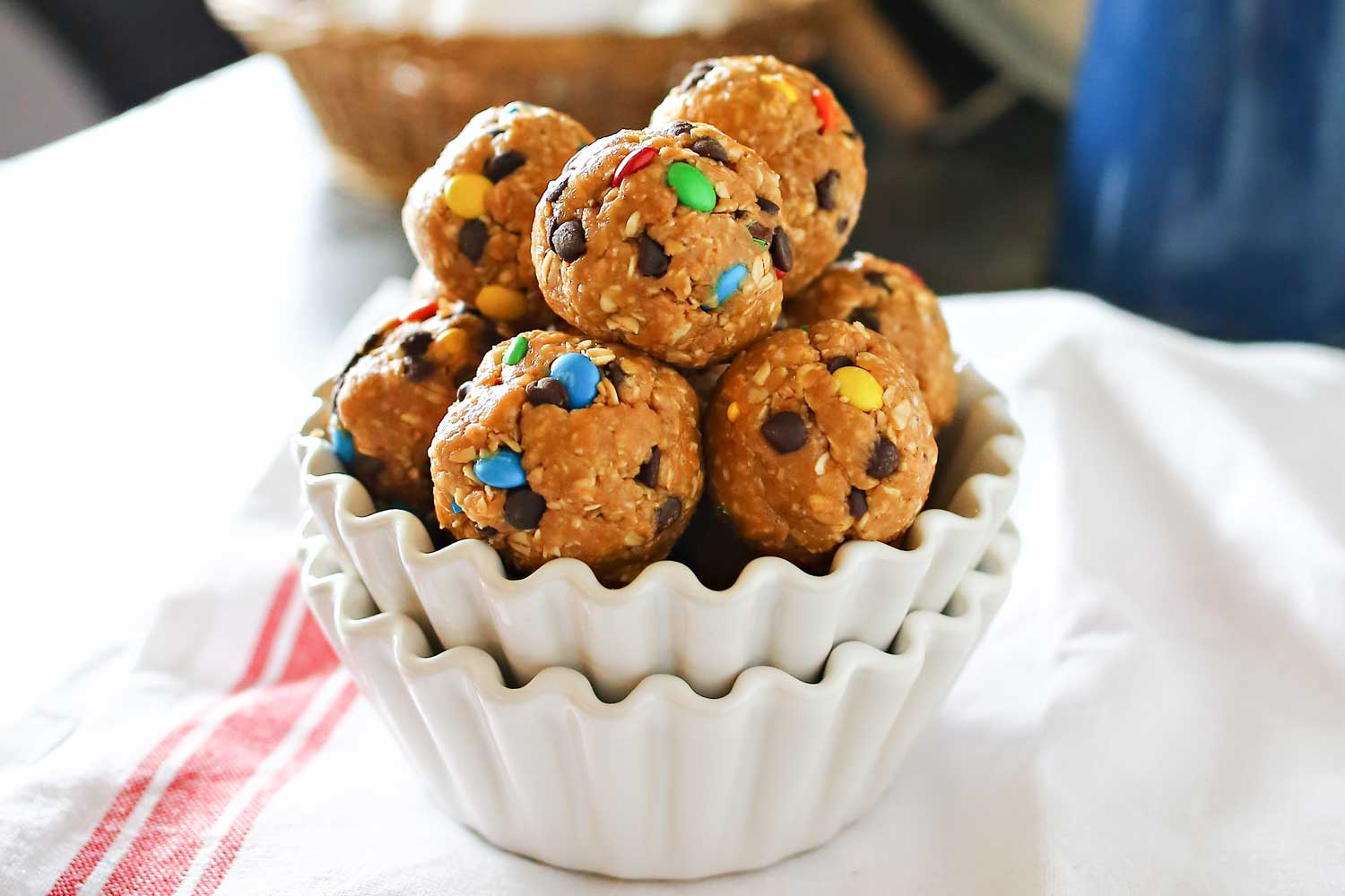 These cookie dough balls are so delicious, no-baking required!