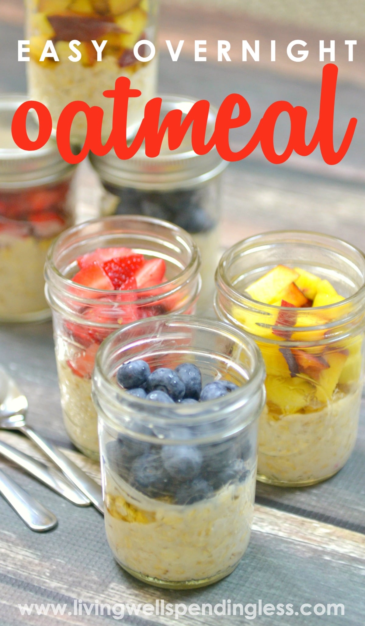 Easy Overnight Oatmeal | Easy Breakfast Recipe