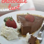 With just four basic ingredients, this ridiculously easy, decadently rich, (and breathtakingly delicious) Simple Chocolate Tart comes together in minutes. It has already become our go-to dessert for every gathering, and after just one bite I'm pretty sure you'll see why!