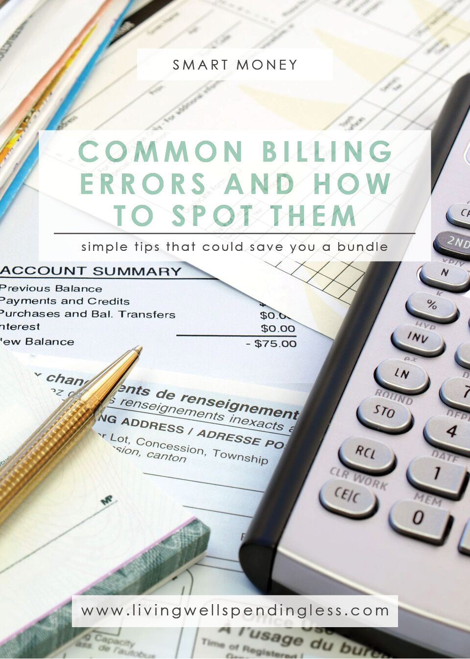 Common Billing Errors & How to Spot Them | Money Saving Tips | Smart Money | Identify and Dispute Errors