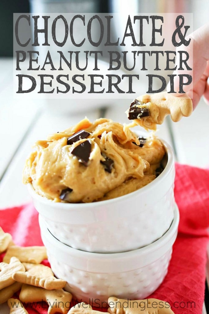 Chocolate & Peanut Butter Dessert Dip | Easy No-Bake Recipe